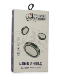 Newface Samsung Galaxy S24 Bilvis Titan Kamera Lens - Derin Mor