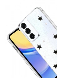 Newface Samsung Galaxy S24 FE Fiyonk Desenli Kapak - Desen 7