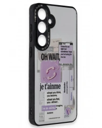 Newface Samsung Galaxy S24 Kılıf Mirror Desenli Kapak - Mirror - 4