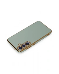 Newface Samsung Galaxy S24 Kılıf Volet Silikon - Açık Yeşil