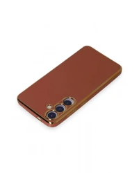 Newface Samsung Galaxy S24 Kılıf Volet Silikon - Kırmızı