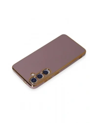 Newface Samsung Galaxy S24 Plus Kılıf Volet Silikon - Mor