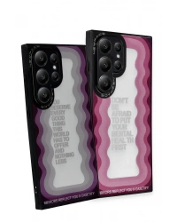 Newface Samsung Galaxy S24 Ultra Kılıf Mirror Desenli Kapak - Mirror - 10