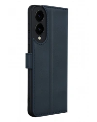 Newface Samsung Galaxy S25 Edge Trend S Plus Kapaklı Kılıf - Lacivert