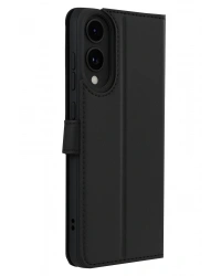 Newface Samsung Galaxy S25 Edge Trend S Plus Kapaklı Kılıf - Siyah