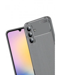 Newface Samsung Galaxy S25 FE Auto Focus Karbon Kapak - Gri