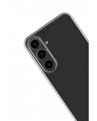 Newface Samsung Galaxy S25 FE Kılıf Lüx Şeffaf Silikon