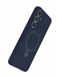 Newface Samsung Galaxy S25 FE Regal Magsafe Standlı Kapak - Lacivert