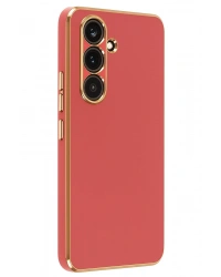 Newface Samsung Galaxy S25 FE Volet Silikon - Kırmızı