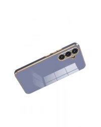 Newface Samsung Galaxy S25 FE Volet Silikon - Mavi