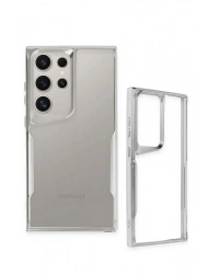 Newface Samsung Galaxy S25 Ultra Kılıf Boyi Silikon Kapak - Siyah