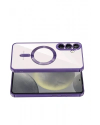 Newface Samsung Galaxy S26 Kross Magneticsafe Kapak - Mor