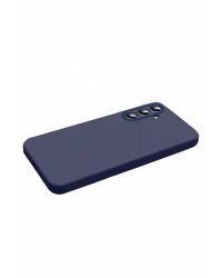 Newface Samsung Galaxy S26 Nano içi Kadife Silikon - Lacivert