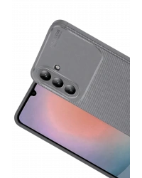 Newface Samsung Galaxy S26 Plus Auto Focus Karbon Kapak - Gri