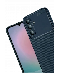 Newface Samsung Galaxy S26 Plus Auto Focus Karbon Kapak - Lacivert
