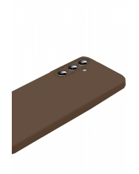 Newface Samsung Galaxy S26 Plus First Silikon - Kahverengi