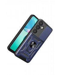 Newface Samsung Galaxy S26 Plus Pars Lens Yüzüklü Silikon - Lacivert