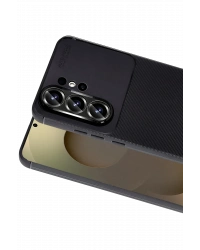 Newface Samsung Galaxy S26 Ultra Auto Focus Karbon Kapak - Siyah