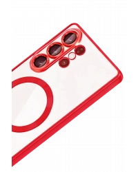 Newface Samsung Galaxy S26 Ultra Kross Magneticsafe Kapak - Kırmızı