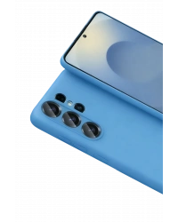 Newface Samsung Galaxy S26 Ultra Nano içi Kadife Silikon - Mavi