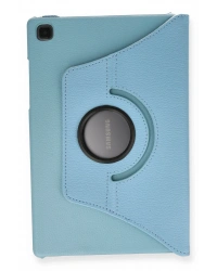 Newface Samsung Galaxy T500 Tab A7 10.4 Kılıf 360 Tablet Deri Kılıf - Turkuaz