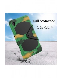 Newface Samsung Galaxy T500 Tab A7 10.4 Kılıf Griffin Tablet Kapak - Kamuflaj