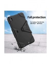 Newface Samsung Galaxy T500 Tab A7 10.4 Kılıf Griffin Tablet Kapak - Siyah