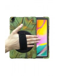 Newface Samsung Galaxy T510 Tab A 10.1 Kılıf Amazing Tablet Kapak - Kamuflaj