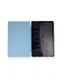 Newface Samsung Galaxy T970 Tab S7 Plus 12.4 Kılıf Tablet Smart Kılıf - Mavi