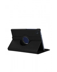 Newface Samsung Galaxy Tab A11 360 Tablet Deri Kılıf - Siyah