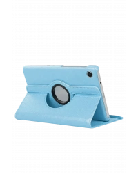Newface Samsung Galaxy Tab A11 360 Tablet Deri Kılıf - Turkuaz