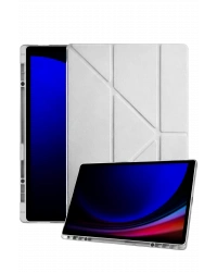 Newface Samsung Galaxy Tab A11 Kalemlikli Mars Tablet Kılıfı - Gri