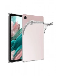 Newface Samsung Galaxy Tab A9 Plus Kılıf Anti Shock Tablet Silikon - Şeffaf