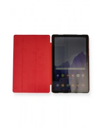 Newface Samsung Galaxy X200 Tab A8 10.5 Kılıf Tablet Smart Kılıf - Kırmızı