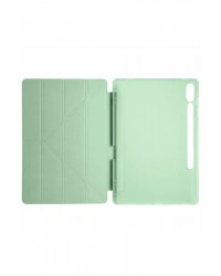 Newface Samsung Galaxy X510 Tab S9 FE 11 Kılıf Kalemlikli Mars Tablet Kılıfı - Açık Yeşil