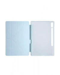 Newface Samsung Galaxy X510 Tab S9 FE 11 Kılıf Kalemlikli Mars Tablet Kılıfı - Mavi