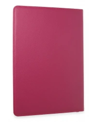 Newface Samsung Galaxy X610 Tab S9 FE Plus 12.4 Kılıf 360 Tablet Deri Kılıf - Pembe