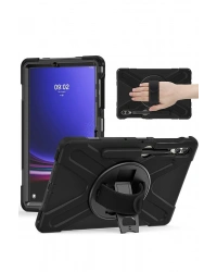 Newface Samsung Galaxy X610 Tab S9 FE Plus 12.4 Kılıf Amazing Tablet Kapak - Siyah