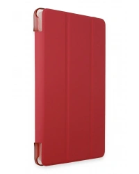 Newface Samsung Galaxy X610 Tab S9 FE Plus 12.4 Kılıf Tablet Smart Kılıf - Kırmızı