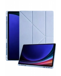 Newface Samsung Galaxy X730 Tab S11 Kalemlikli Mars Tablet Kılıfı - Mavi