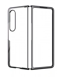 Newface Samsung Galaxy Z Fold 4 Kılıf Fold Element Kapak - Siyah