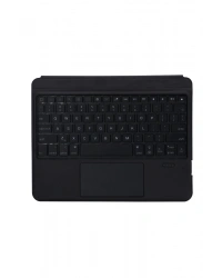 Newface T5206D iPad 10.2 (7.nesil) Kılıf İnter Ledli Klavyeli Tablet Kılıfı - Siyah