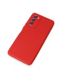 Newface Tecno Camon 18 Kılıf First Silikon - Kırmızı