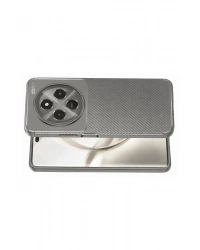 Newface Tecno Spark 30C Kılıf Auto Focus Karbon Kapak - Gri