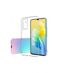 Newface Vivo V23 5G Kılıf Lüx Şeffaf Silikon