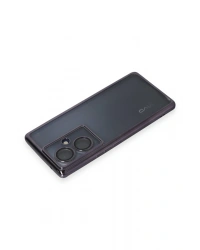 Newface Vivo V29 Lite Kılıf Razer Lensli Silikon - Mor