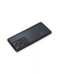 Newface Vivo V29 Lite Kılıf Razer Lensli Silikon - Siyah