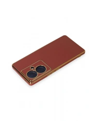 Newface Vivo V29 Lite Kılıf Volet Silikon - Kırmızı