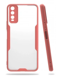 Newface Vivo Y11S Kılıf Platin Silikon - Pembe