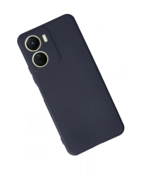 Newface Vivo Y16 Kılıf First Silikon - Lacivert